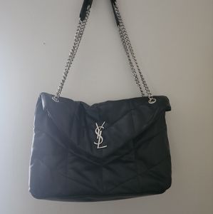 Authentic Yves Saint Laurent Puffer Medium Chain Bag